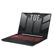 Laptop Gaming ASUS ROG TUF A15, FA506NFR-HN008, 15.6-inch, FHD (1920 x 1080) 16:9, , AMD Ryzen™ 7 7435HS Mobile Processor 3.1GHz (20MB Cache, up to 4.5 GHz, 8 cores, 16 Threads), AMD Radeon™ Graphics, NVIDIA® GeForce RTX™ 2050 Laptop GPU, 144Hz, 2x SO-DIMM slots, DDR5 16GB, 512GB PCIe® 4.0 NVMe™ M.2_1