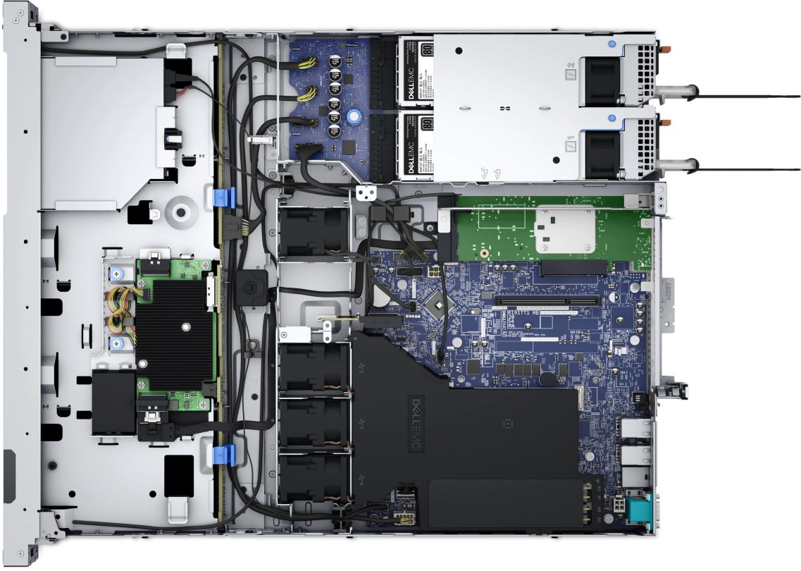 DELL PowerEdge R350 servere 960 Giga Bites Cabinet metalic (1U) Intel Xeon E E-2336 2,9 GHz 16 Giga Bites DDR4-SDRAM 700 W_5