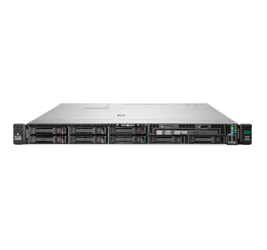 Server HPE ProLiant DL360 Gen10 Plus, Rack 1U, Intel Xeon Silver 4309Y (8 C / 16 T, 2.8 GHz - 3.60 GHz, 12 MB cache, 105 W), 32 GB DDR4 ECC, fara stocare, 8 x SFF, 800 W, Fara sistem de operare
 [1 buc]Procesor server Intel Xeon Silver 4310, socket 4189, 12C / 24T, 2.10 - 3.30 GHz, 18 MB cache, 120 W
 [1 buc]Memorie server Samsung 32 GB DDR4 ECC RDIMM 2666 MHz 2Rx4_3