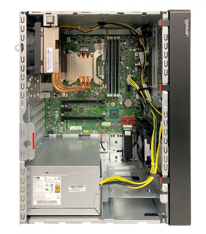 Lenovo ThinkSystem ST50 V2 Xeon E-2324G  (4C 3.1GHz 8MB Cache/65W), SW RAID, 2x1TB SATA, 1x16GB, 500W 94% Efficiency, No DVD, 3 year_3