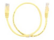 GEMBIRD PP12-0.25M/Y Gembird patchcord RJ45 cat.5e UTP 0.25m yellow_1