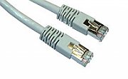 PATCH CORD FTP GEMBIRD Cat6, cupru-aluminiu, 1 m, gri, AWG26, ecranat 