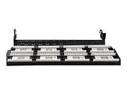 PATCH PANEL GEMBIRD 48 porturi, Cat6, 2U pentru rack 19