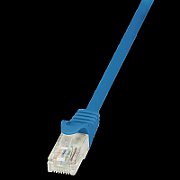 PATCH CORD UTP LOGILINK Cat5e, cupru-aluminiu, 7.5 m, albastru, AWG26, 