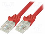 PATCH CORD UTP LOGILINK Cat5e, cupru-aluminiu, 5 m, rosu, AWG26, 