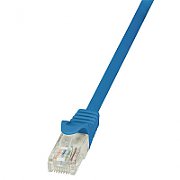 PATCH CORD UTP LOGILINK Cat5e, cupru-aluminiu, 1 m, albastru, AWG26, 