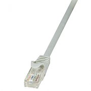 PATCH CORD UTP LOGILINK Cat5e, cupru-aluminiu, 1 m, gri, AWG26, 