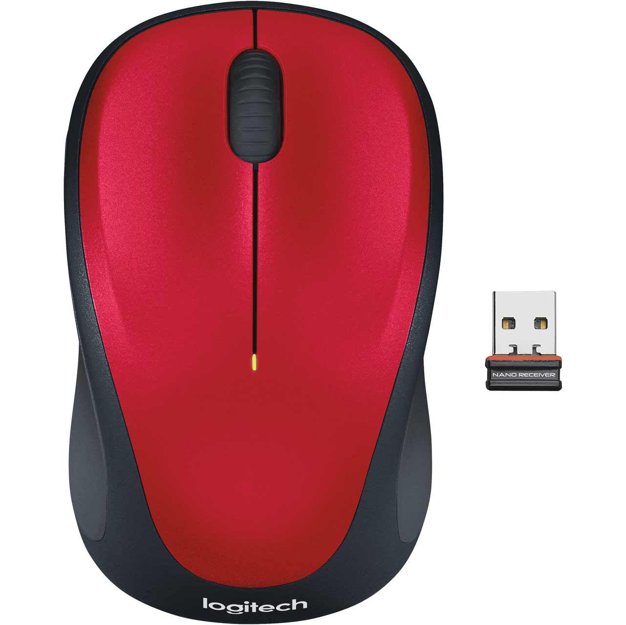 LOGITECH M235 Wireless Mouse - RED_2