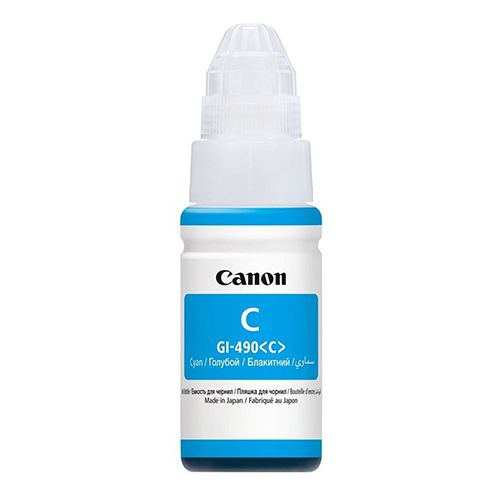 Cartus cerneala Canon GI-490 C, cyan, capacitate 70ml, pentru echipamente CISS G1400 / G2400 / G3400 / G4400 / G1411 / G2411 / G3411 / G4411._2