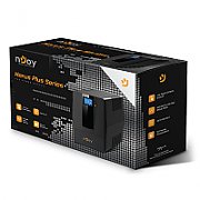 UPS nJoy Horus Plus 800, 800VA/480W, Afisaj LCD cu ecran tactil,2 Prize Schuko cu Protectie, Repornire Automata, RJ11 protectie pentru linia de telefon/modem, Posibilitatea de monitorizare si control prin USB, LAN si internet, port de comunicare USB, rata de eficienta pana la 90%_3