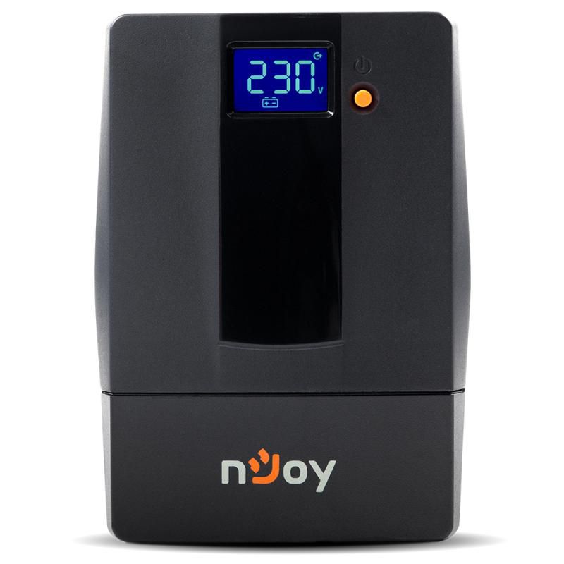 UPS nJoy Horus Plus 800, 800VA/480W, Afisaj LCD cu ecran tactil,2 Prize Schuko cu Protectie, Repornire Automata, RJ11 protectie pentru linia de telefon/modem, Posibilitatea de monitorizare si control prin USB, LAN si internet, port de comunicare USB, rata de eficienta pana la 90%_6