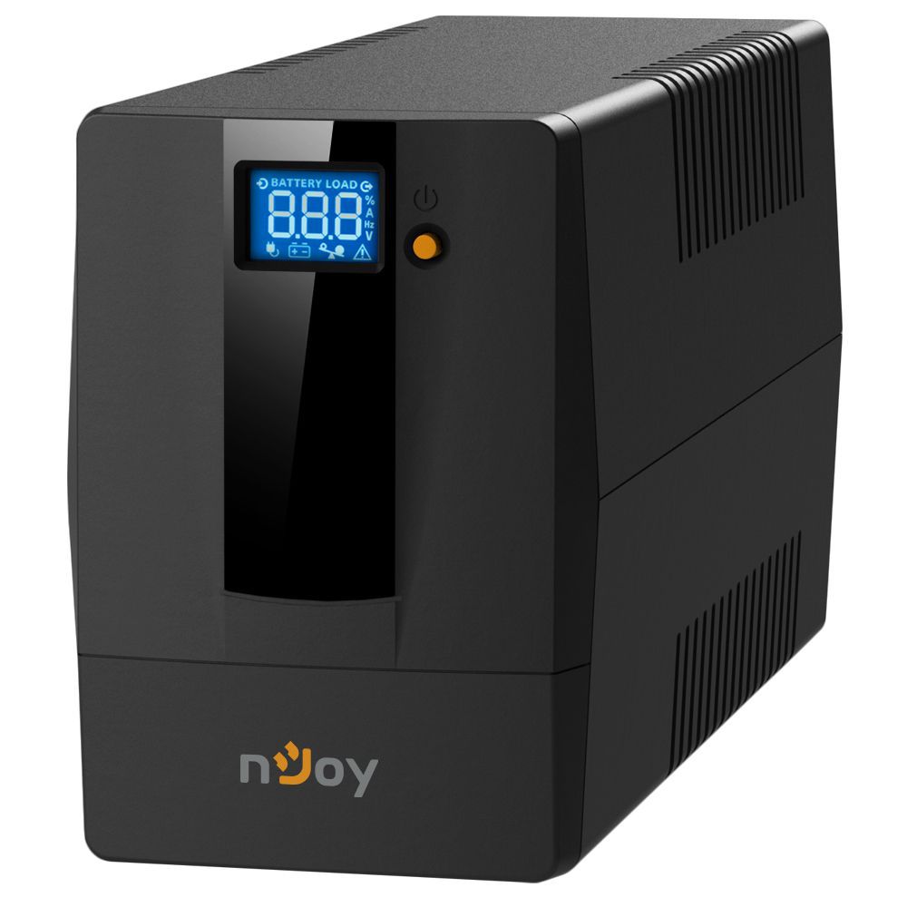 UPS nJoy Horus Plus 800, 800VA/480W, Afisaj LCD cu ecran tactil,2 Prize Schuko cu Protectie, Repornire Automata, RJ11 protectie pentru linia de telefon/modem, Posibilitatea de monitorizare si control prin USB, LAN si internet, port de comunicare USB, rata de eficienta pana la 90%_7