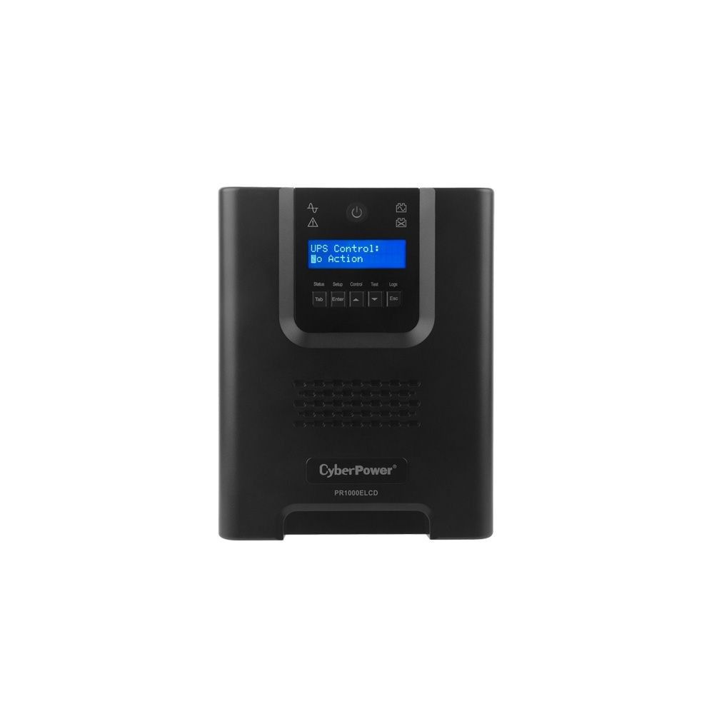 UPS CYBER POWER Line Int. cu Sinusoida Pura, LCD, tower,   1000VA/ 900W, AVR, 8 x socket IEC, display LCD, 1 x baterie RBP0106, Backup 4 - 12 min, incarcare 8h, USB, RS232, GreenPower, serie PR 