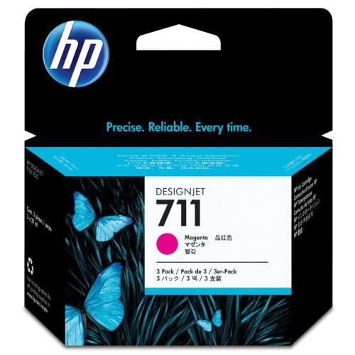 Tinte HP Dsgnj T52x magenta No.711 CZ135A_2