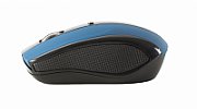 Mouse Serioux, Rainbow 400, fara fir, USB, senzor optic, distanta de operare; 10m, precizie: 1000/1600DPI ajustabila, 4 butoane, 2x baterie AAA, sisteme de operare: Windows / Mac OS / Linux, albastru_4