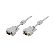 CABLU video LOGILINK, VGA (T) la VGA (T), 5m, dublu ecranat, gri, 