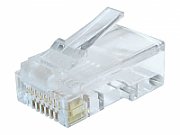 MUFA RJ-45 GEMBIRD pt. cablu UTP, Cat6, RJ-45 (T), plastic, 10 buc, 