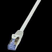 PATCH CORD S/FTP LOGILINK Cat6a, LSZH, cupru, 1.5 m, gri, AWG26, dublu ecranat 