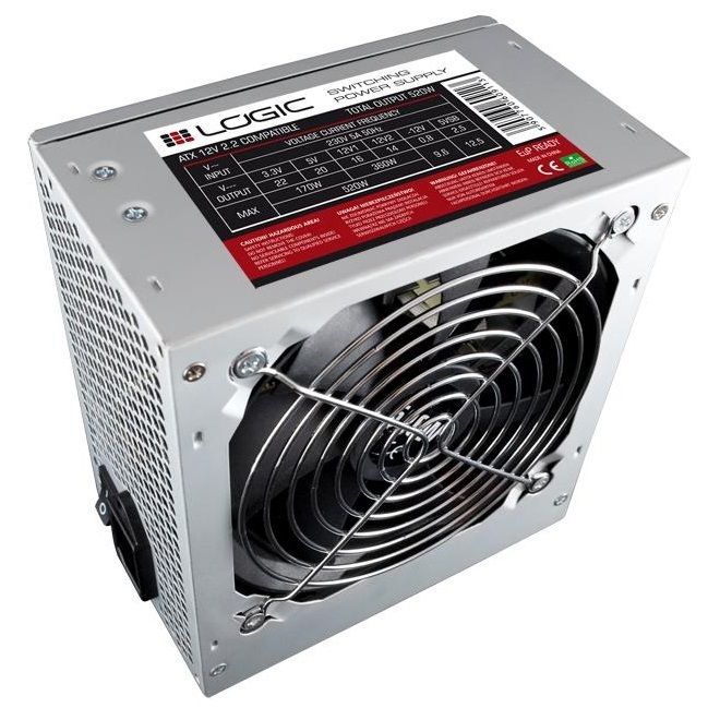 Logic 500 power supply unit 500 W ATX Stainless steel_3