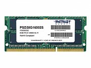 PATRIOT PSD38G16002S DDR3 SODIMM Patriot 8 GB 1600 MHz CL11_1