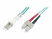 DIGITUS DK-2532-02/3 Fiber Optic Patch Cord LC/SC 2m duplex Multimode OM3_1