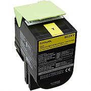 Toner Lexmark 80C2XYE, yellow, 4 k, CX510de , CX510de Statoil ,CX510dhe , CX510dthe_2