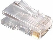 MUFA RJ-45 GEMBIRD pt. cablu UTP, Cat5e, RJ-45 (T), plastic, 50 buc, 