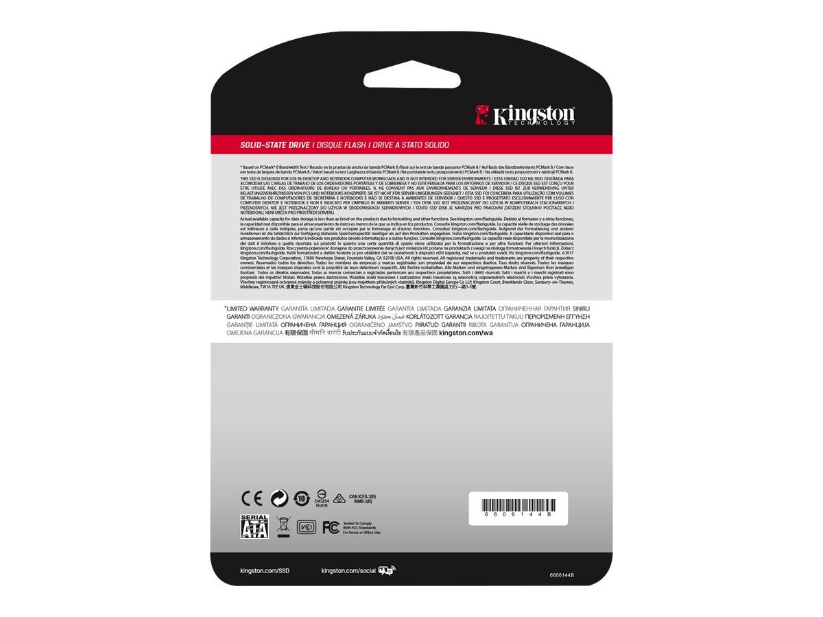 Kingston | 960GB A400 | SATA 3 | 2.5 inch | 7 mm | 450 MB/s | 500 MB/s_3