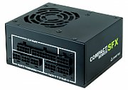 SURSA CHIEFTEC 550 (real), SFX (incl. bracket ATX), modulara, fan 8cm, certificare 80PLUS Gold, 1x CPU 8, 2x PCI-E (6+2), 4x SATA 