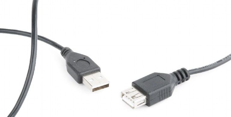 Gembird 3m USB 2.0 A M/FM USB cable USB A Black_3