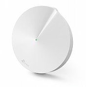 TP-Link AC1300 Whole Home Mesh Wi-Fi System, Deco M5 (1-Pack); Quad-core CPU; 2 LAN/WAN Gigabit Ethernet Ports; Flash: 32 MB; SDRAM: 256 MB; 4* internal antennas per Deco unit; Wireless Standards: IEEE 802.11 ac/n/a 5 GHz, IEEE 802.11 b/g/n 2.4 GHz; Frequency: 2.4 GHz and 5 GHz; External Power_1