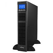 nJoy | PWUP-OL300BA-AZ01B | Balder 3000 | UPS |  Online dubla conversie | 3000 VA | 3000 W | Sinusoida pura | Rack/Tower | 2U | Nr iesiri 8 C13 & 1 C19 | Intrare C20 | RS-232, USB, RJ45, LCD_1