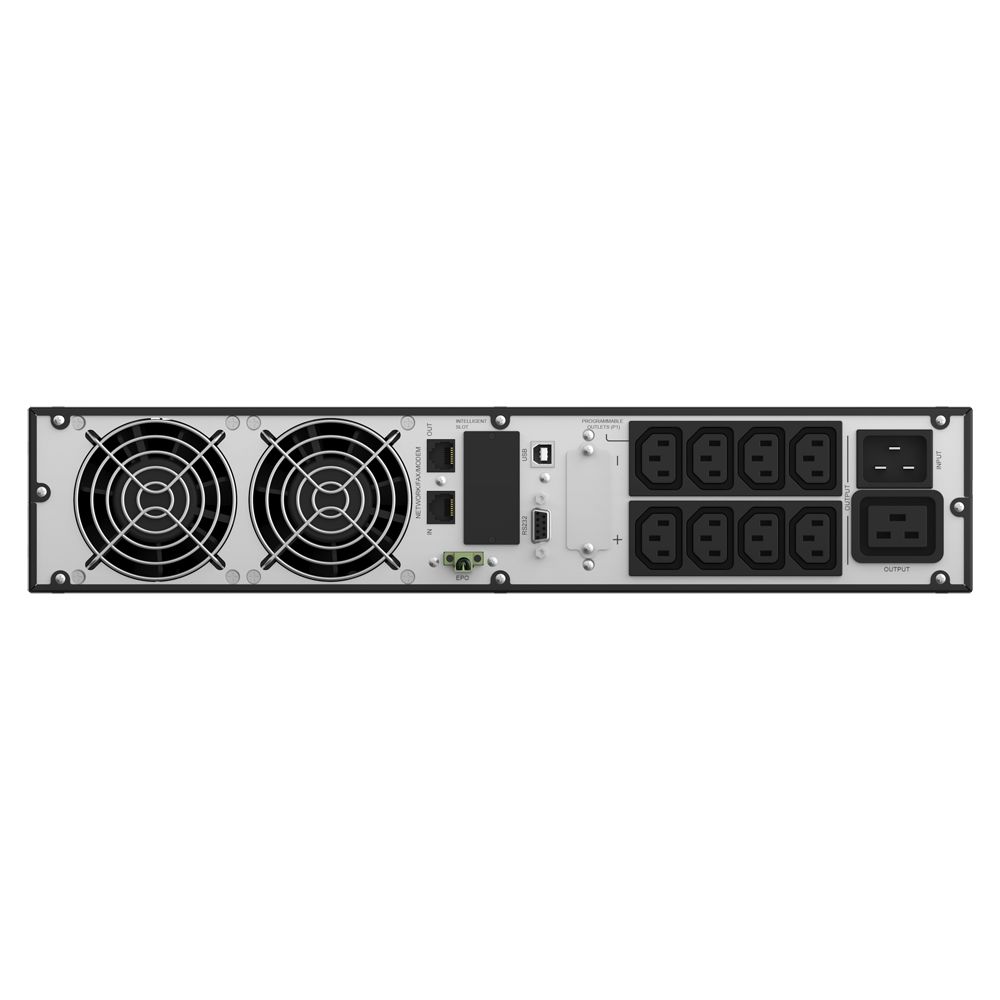 nJoy | PWUP-OL300BA-AZ01B | Balder 3000 | UPS |  Online dubla conversie | 3000 VA | 3000 W | Sinusoida pura | Rack/Tower | 2U | Nr iesiri 8 C13 & 1 C19 | Intrare C20 | RS-232, USB, RJ45, LCD_7