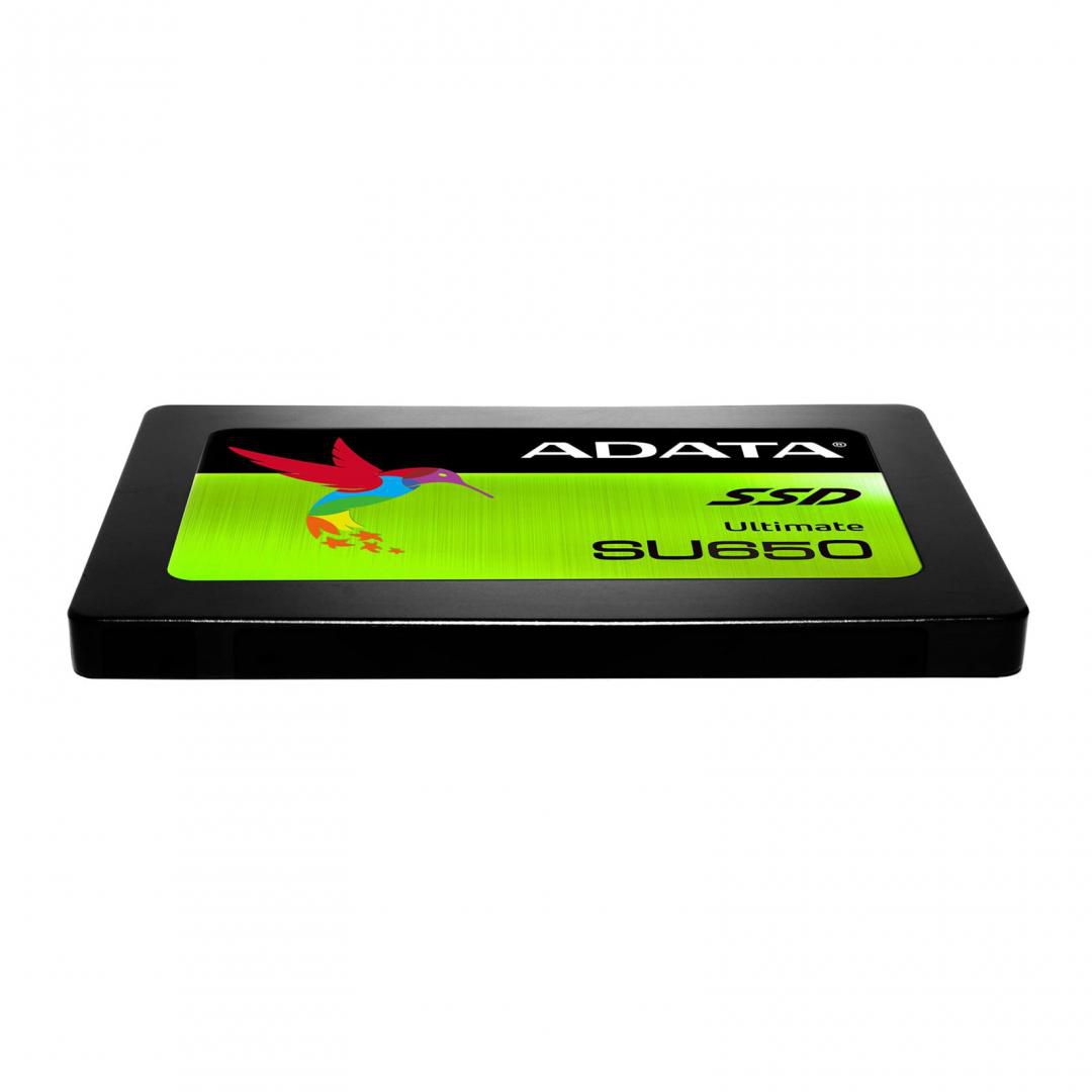 SSD ADATA, Ultimate SU650, 240 GB, 2.5 inch, S-ATA 3, 3D TLC Nand, R/W: 520/450 MB/s, 