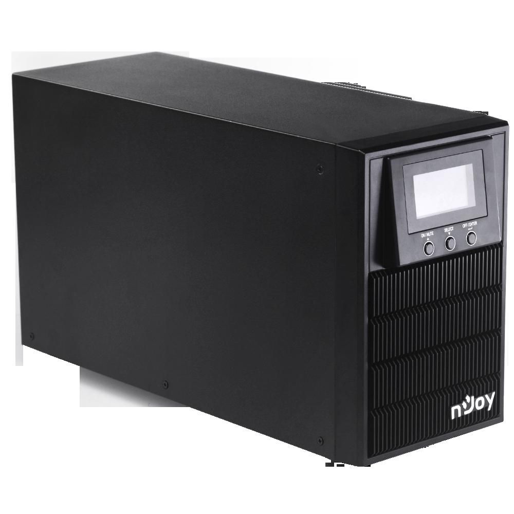 UPS nJoy Aten PRO 1000, 1000VA/800W, On-line (double convension UPS), LCD Display, 3 Prize Schuko cu Protectie, Tower, Smart SNMP & USB & RS- 232, Efficiency up to 88%, Software management_5