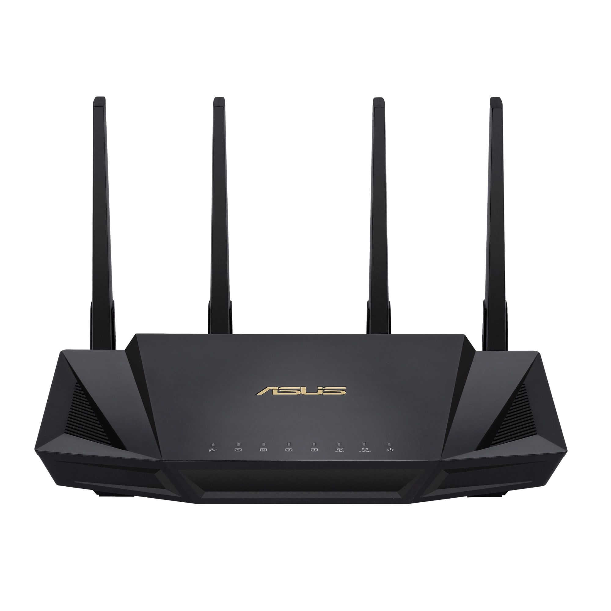 Router Wireless Asus RT-AX58U; Standard rețea: IEEE 802.11a, IEEE 802.11b, IEEE 802.11g, IEEE 802.11n, IEEE 802.11ac, IEEE 802.11ax, IPv4, IPv6; Segment produs: Performanță AX Extremă AX3000; Rata Datelor: 802.11ax (2.4GHz) : up to 574 Mbps, 802.11ax (5GHz) : up to 2402 Mbps; 4 * antenă externă_3