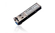 Modul TP-Link, Mini-GBIC SFP to 1000BaseBX-U, Bi-Di, WDM, TX: 1550nm, RX: 1310nm, 10km, Single Mode, LC. Se foloseste in pereche cu TL-SM321B_1