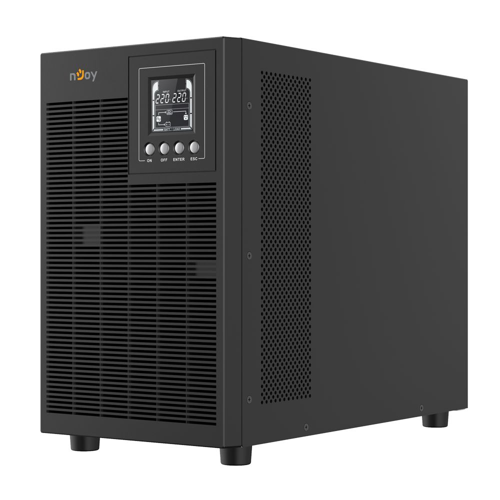 nJoy | UPOL-OL300EP-CG01B | Echo Pro 3000 | UPS | Online dubla conversie | 3000 VA | 2400 W | Sinusoida pura | Tower | Nr iesiri 4  Schuko | Intrare Schuko | RS-232, HID USB, RJ45, LED_2