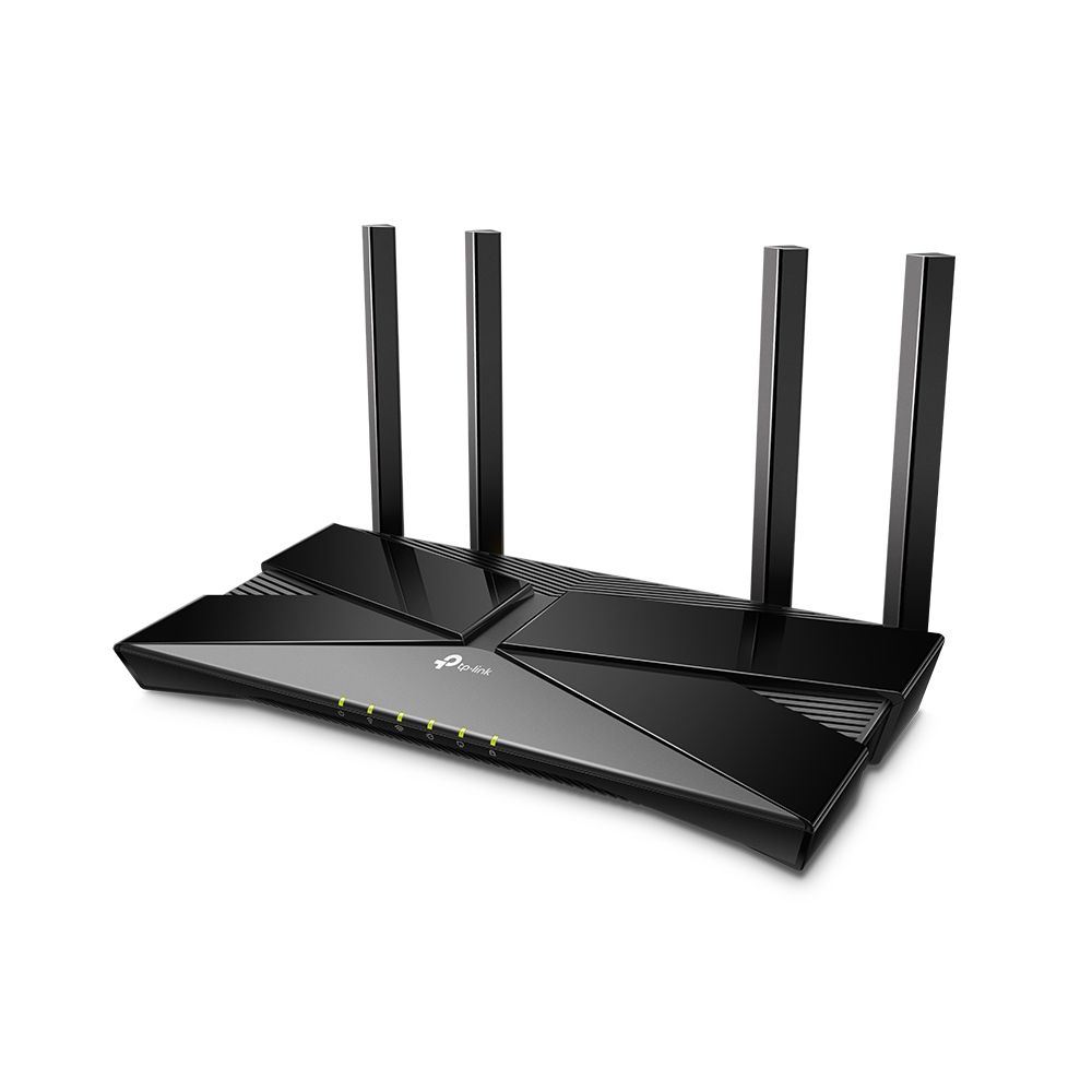 Wireless Router TP-LINK, AX10; 1.5 GHz Triple-Core CPU, 256 MB RAM, 16 MB Flash 1201 Mbps (5 GHz, 11ax), 300 Mbps (2.4 GHz, 11n), Standard and Protocol: IEEE 802.11ax/ac/n/a 5 GHz, IEEE 802.11n/b/g 2.4 GHz, 4× Fixed Omni-Directional Antennas, 1 × 1000/100/10 Mbps WAN Port, 4 × 1000/100/10 Mbps LAN_2