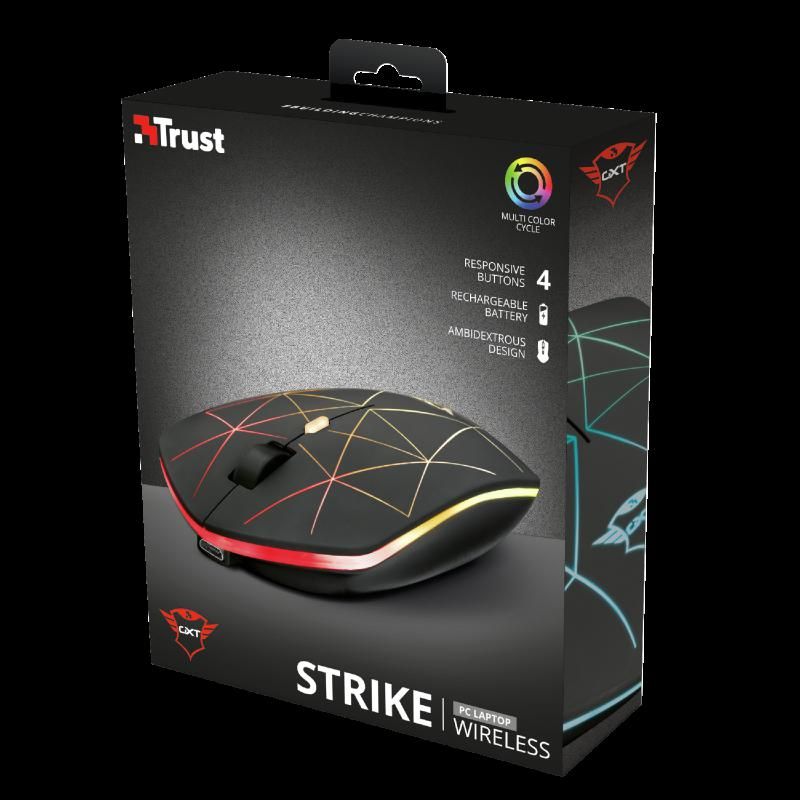 Mouse Trust GXT 117 Strike, Wireless Gam, negru_7