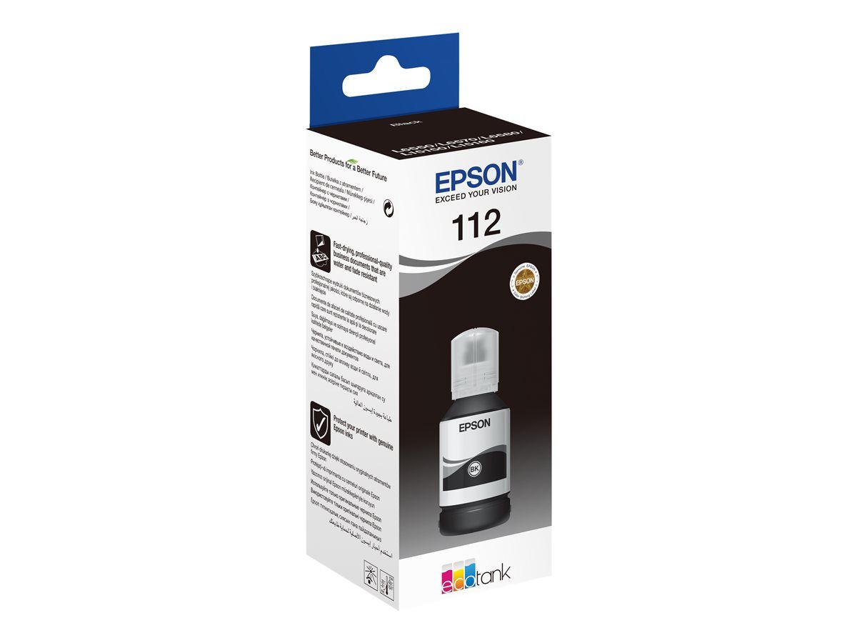 Cartus cerneala Epson 112 ECOTANK , pigment black, capacitate 127ml, pentru L6570._2