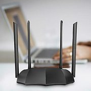 Tenda AC8 wireless router Gigabit Ethernet Dual-band (2.4 GHz / 5 GHz) 4G Black_1