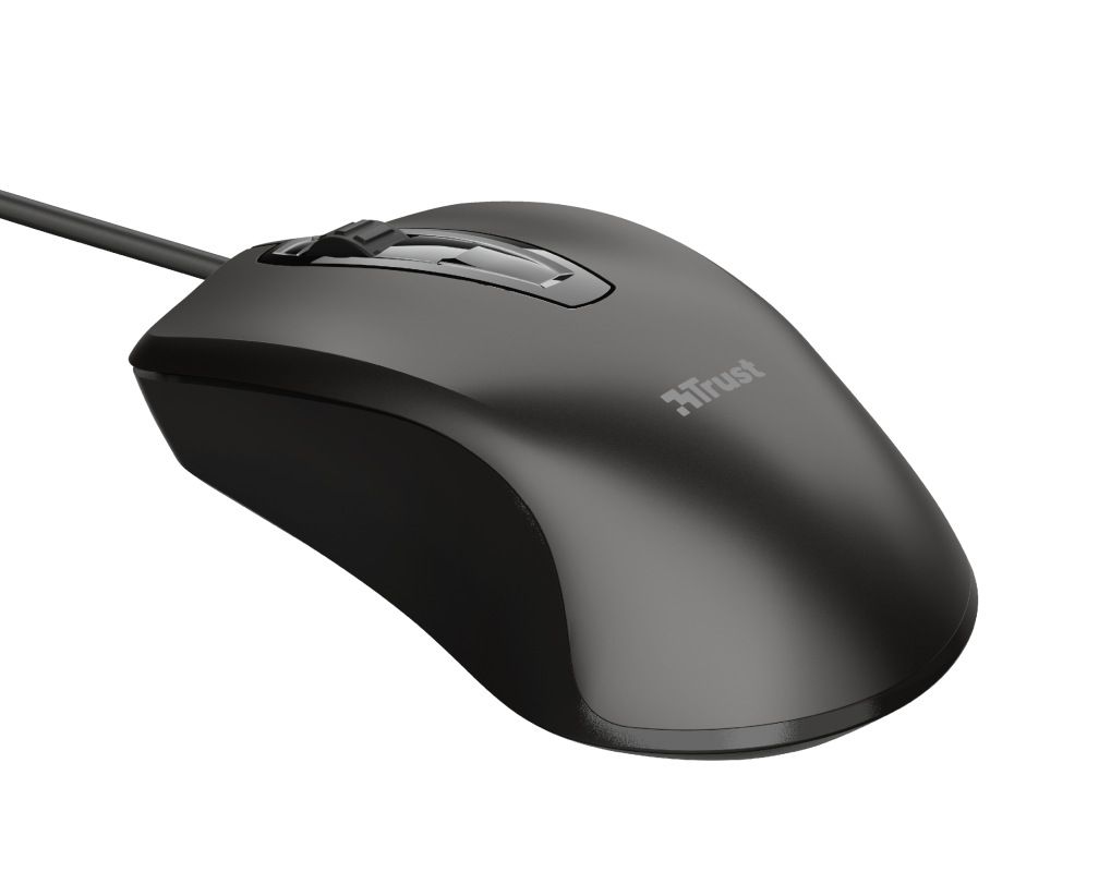 Mouse Trust Carve, USB Mouse, negru_4