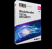 Licenta retail Bitdefender Total Security - protectie anti-malwarecompleta pentru Windows, macOS, iOS si Android, valabilapentru 1 an, 5 dispozitive, new_1