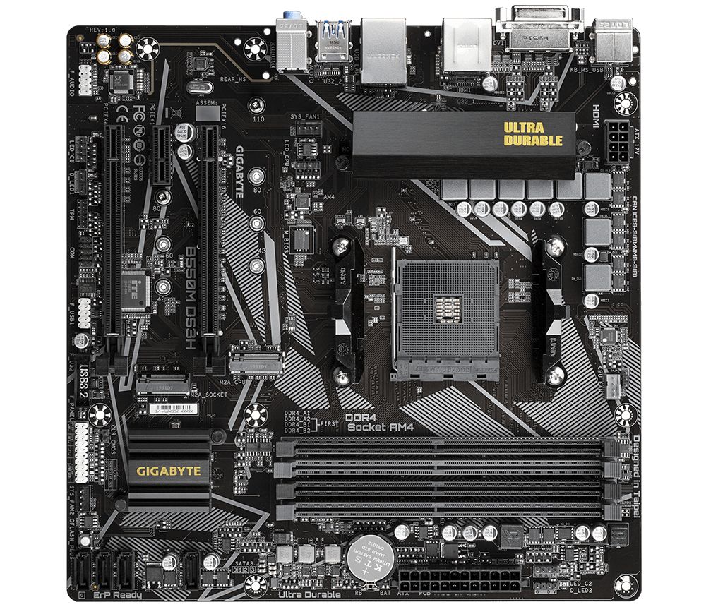 GIGABYTE Main Board Desktop B550M DS3H_3