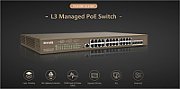 Tenda  | TEG5328P-24-410W |  Switch |  Full Managed | Layer 3 | POE |  Rackmount | Porturi 24 Gigabit , 4 Gigabit SFP| 370W | Fanless_1