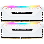 CORSAIR CMW16GX4M2C3200C16W Corsair Vengeance RGB PRO DDR4 16GB (2x8GB) 3200MHz CL16 1.35V XMP 2.0 White_1