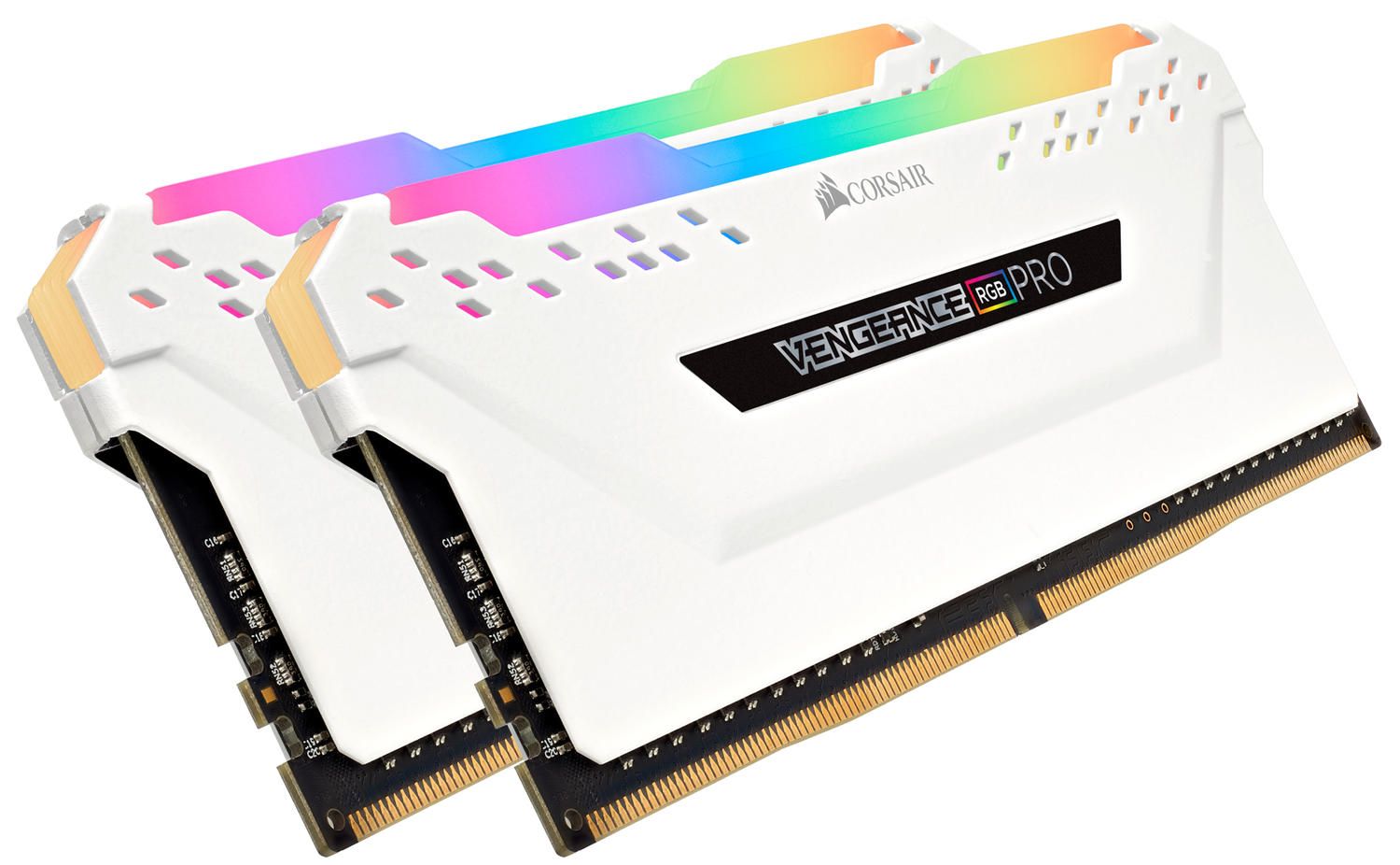 CORSAIR CMW16GX4M2C3200C16W Corsair Vengeance RGB PRO DDR4 16GB (2x8GB) 3200MHz CL16 1.35V XMP 2.0 White_3