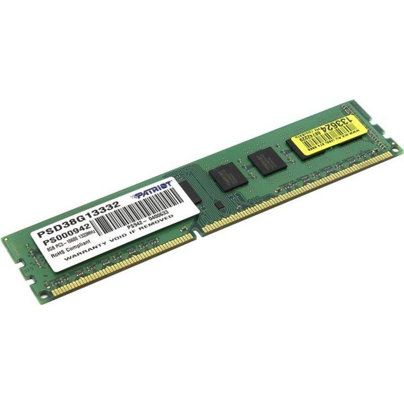 PATRIOT PSD38G13332 Patriot 8GB 1333MHz DDR3 Non-ECC CL9 1.5V_3