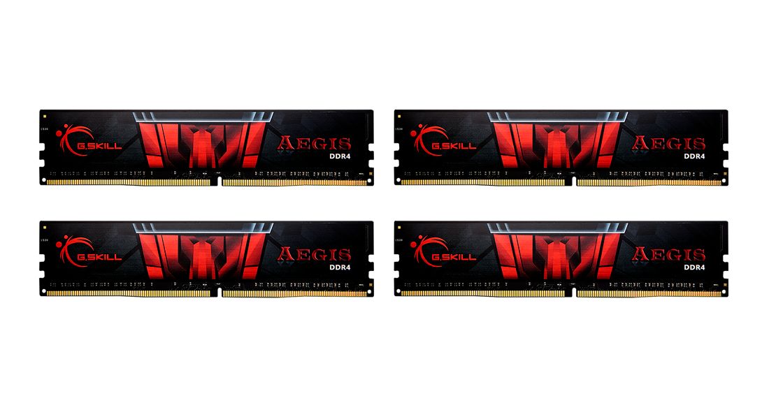 G.SKILL F4-3200C16Q-32GIS G.Skill Aegis DDR4 32GB (4x8GB) 3200MHz CL16 1.35V XMP 2.0_4